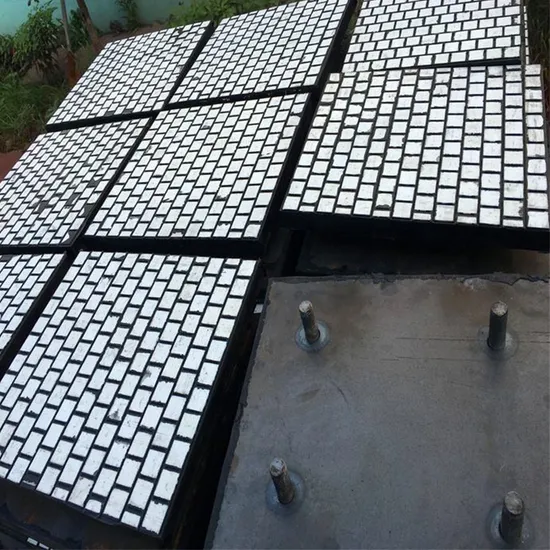 Special Three-in-One Ceramic Liner Fire-Retardant Ceramic Liner for Coal Bunker Chute